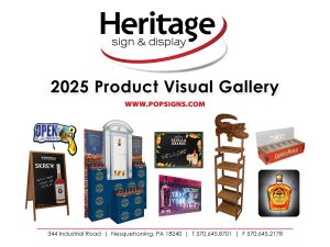 2025 Heritage Sign and Display Visual Product Gallery PDF